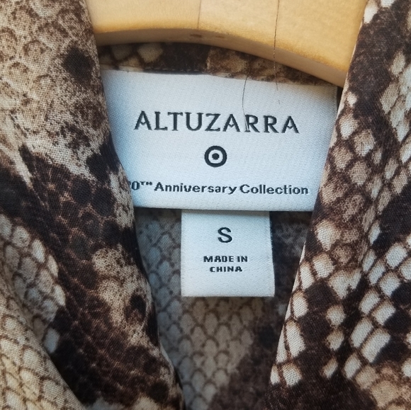 Altuzarra Python Print Blouse - Picture 5 of 8